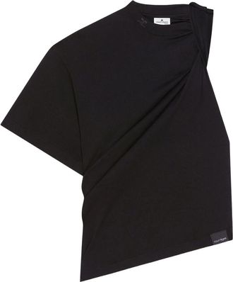 Courrèges Twist Asymmetrical T-Shirt
