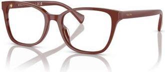 Ralph Lauren 53mm Rectangle optical glasses in Pink at Nordstrom