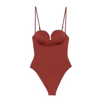 Magda Butrym Mujer, Trajes de baño, Rojo, Talla: S