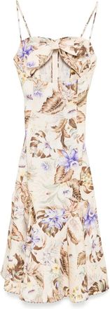 Zimmermann Abito midi Coco - Toni neutri