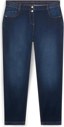 Fiorella Rubino Balloon Jeans - Dames - Regular Fit Jeans - Blauw - XL - Katoen - Jeans