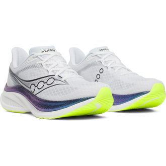 Saucony Endorphin Speed 5 Running Shoe in White/Nightsky at Nordstrom, Size 10.5