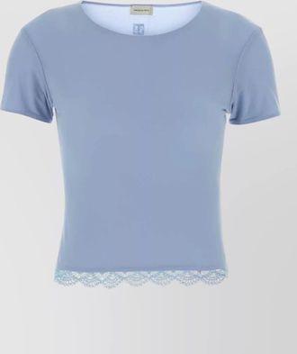Magda Butrym stretch cupro t-shirt