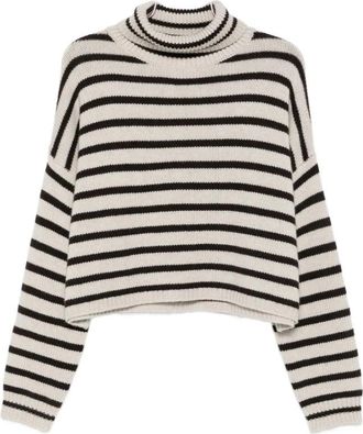 Lisa Yang Truien & Vesten, Dames, Wit, S, Kasjmier, Sweater Lisa Yang