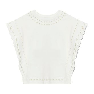 Isabel Marant Dames, Blouses & Shirts, Beige, Maat: XS Katoen