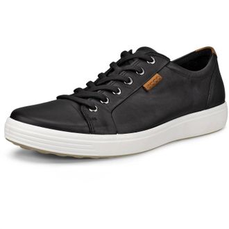 Ecco Mens Soft 7 Sneaker In Black