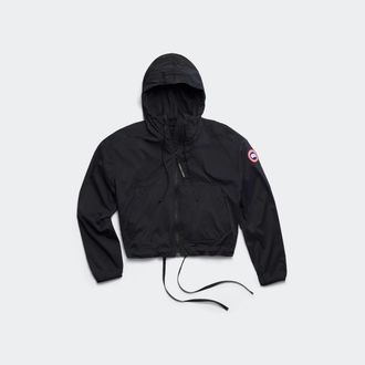 Canada Goose Kaslo Lightweight Cropped Jacket (Women, Black, XS)