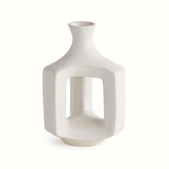 Napa Home & Garden Sonya Vase Short in White at Nordstrom