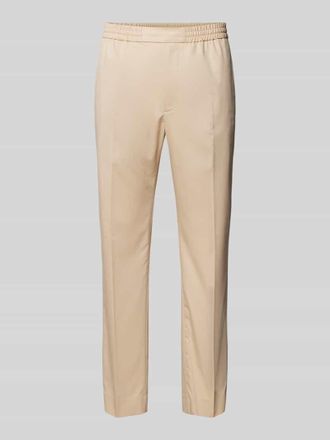 Calvin Klein Hose mit elastischem Bund in Beige, Gr&ouml;&szlig;e S