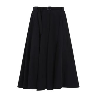 Moncler Dames, Rokken, Zwart, Maat: 2XS Polyamide