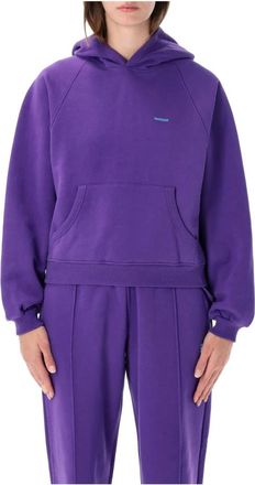 PANGAIA Felpa con cappuccio boxy pesante - - Sweatshirts & Hoodies - Donna - Viola - S