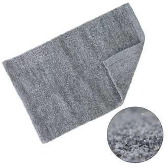TJ Hughes Twinkle - Super Soft Bath Mat Luxury Bath Mat With Sparkle Detailing In Silver - TJ Hughes