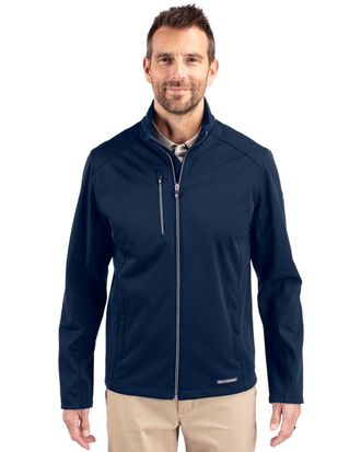 Cutter & Buck Evoke Eco Softshell Recycled Full Zip Mens Jacket