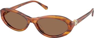 Swarovski SK6069U 109173 Womens Sunglasses Tortoiseshell Size 56
