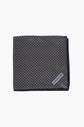 Corneliani Polka Dots Silk Pocket Square size Unica