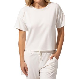 Threads 4 Thought Shana Drop Shoulder Terry Top in Ecru at Nordstrom, Size Xx-Large