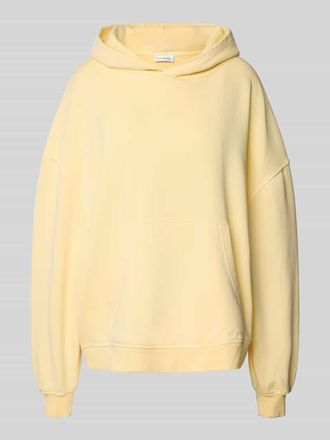 Oh April Oversized Hoodie mit K&auml;nguru-Tasche in Hellgelb, Gr&ouml;&szlig;e L