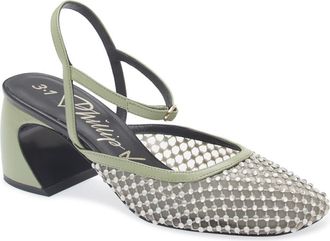 3.1 Phillip Lim Embellished Ankle Strap Pump in Sage at Nordstrom Rack, Size 10Us / 40Eu