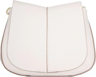 Gianni Chiarini Helena Round - Dames - Schoudertassen - Beige - ONE Size - Leer - Tassen
