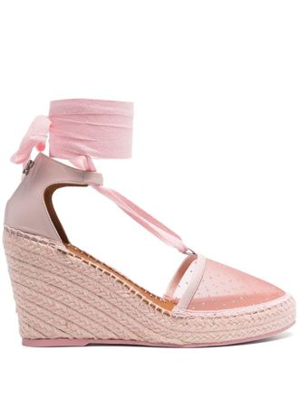 Casadei Baleari Sherazade 80mm espadrilles - Pink