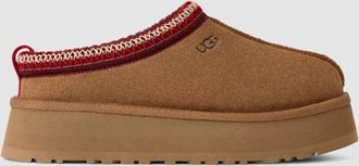 UGG Tazz II 1174471-CHE Slipper 6 Chestnut Suede Round Toe Slip-On RHS8109