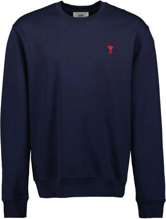 Ami Sweatshirt With Red Ami de Coeur