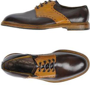 Dolce & Gabbana CALZADO - Zapatos de cordones en YOOX.COM
