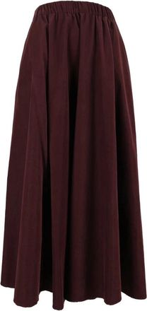 Aspesi Gonna Mod. 2289 - Dames - Maxi Rokken - Rood - S - Rokken