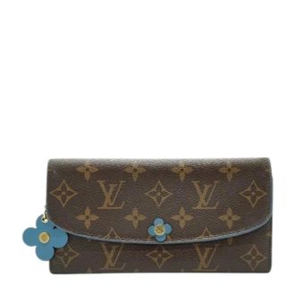 Louis Vuitton Pre-owned Wallets, female, Brown, Size: ONE SIZE Pre-owned Portefeuille Emilie Wallet