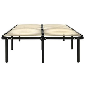 Berkfield Home Classic Bed Frame Black Metal 180x200 cm Super King