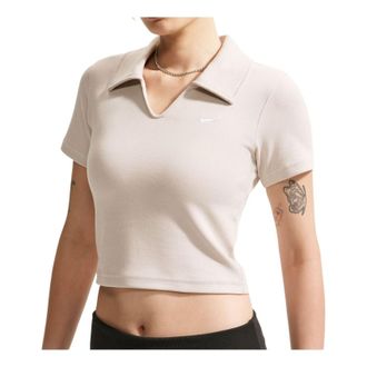 Nike (WMNS) Nike Sportswear Fitted Cropped Top Bleached Lilac White IO2730-236