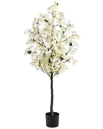 Nearly Natural 5Ft Bougainvillea Artificial Tree