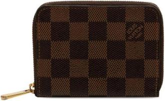 Louis Vuitton Pre-owned Portemonnee - Dames - Vintage Accessoires - Bruin - ONE Size - Vintage