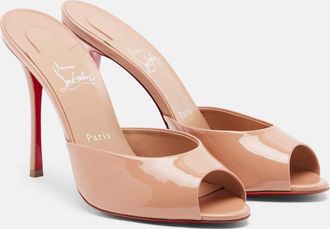 Christian Louboutin Me Dolly patent leather mules