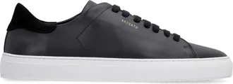 Axel Arigato Mens Sneakers Black Calf Leather Upper: Trainers