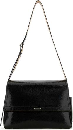 Alexander McQueen Alexander Mcqueen Black Leather The Slouch Crossbody Bag