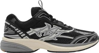 Amiri Black Logo Runner Sneakers