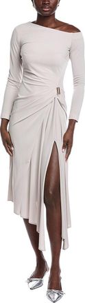 Carla Ruiz Ruched Midi Dress