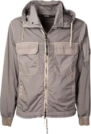 C.P. Company C.p. Company - 20Cmow150A Jacket - Heren - Jassen - Grijs - Maat: L Nylon
