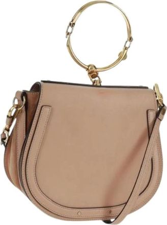 Chlo&eacute; Pre-owned Handbags, female, Pink, Size: ONE SIZE Pre-owned Hand Bag
