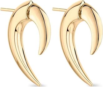 Shaun Leane 18K yellow gold vermeil Talon earrings - women - 18kt Yellow Gold Vermeil - One Size