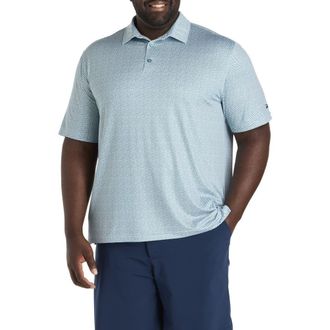 Reebok Big & Tall Connect The Dot Performance Polo Shirt in Retro Teal at Nordstrom, Size Xx-Large