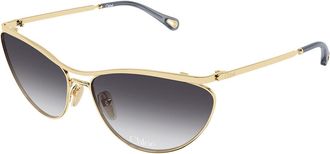 Chlo&eacute; CH0386S 002 Womens Sunglasses Gold Size 62