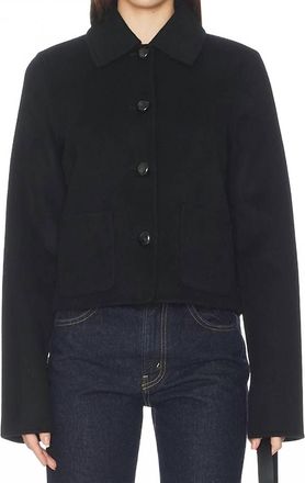 Favorite Daughter Annabel Wool Jacket In Black