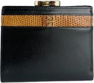 Givenchy Pre-owned Leren Portemonnee - Dames - Vintage Accessoires - Zwart - ONE Size - Leer - Vintage