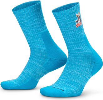Nike Unisex Nike ACG USA Everyday Cushioned Crew Socks (1 Pair) in Blue | PAB873-469