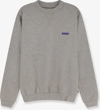 Woodbird Mens T-Shirt Wbcane Lion Grey Cotton Knitwear Sweater