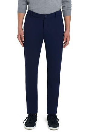 Bugatchi Knit Performance Pants in Navy at Nordstrom, Size 34
