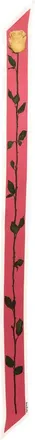 Acne Studios Villy Rose Midsummer Thin Silk Scarf in Old Pink at Nordstrom