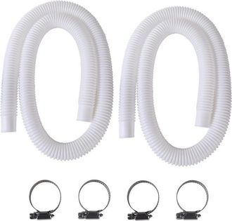 OEM Manguera Para Piscina De 32 Mm, Paquete De 2 Mangueras Para Piscinas Elevadas, Manguera De Repuesto Para Piscina De 150 Cm/59 Pulgadas, Manguera Para 